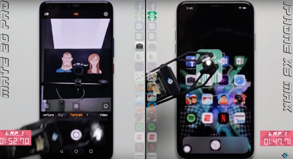 iPhone Xs Max разорвал Huawei Mate 20 Pro в тесте на скорость